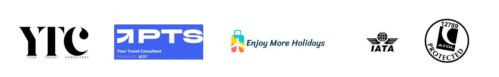 Enjoy More Holidays footer graphic